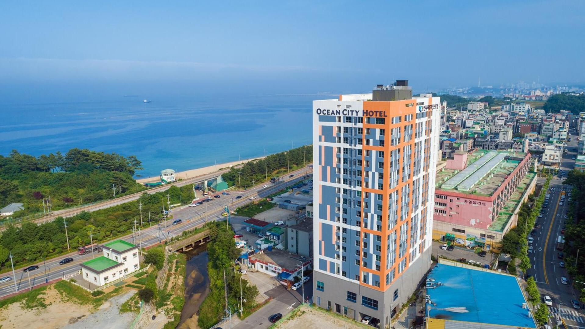 Donghae Beach Hanseom Hotell Exteriör bild