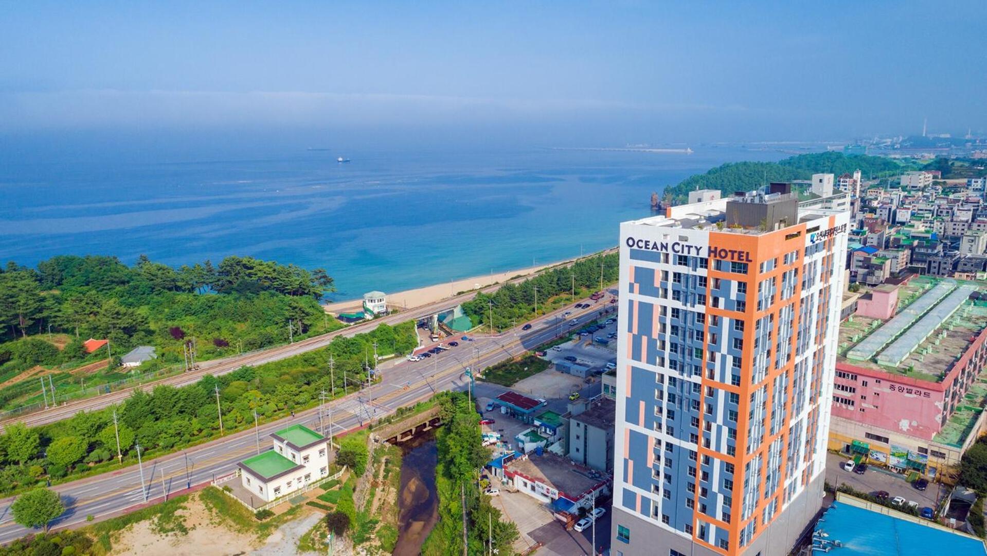 Donghae Beach Hanseom Hotell Exteriör bild