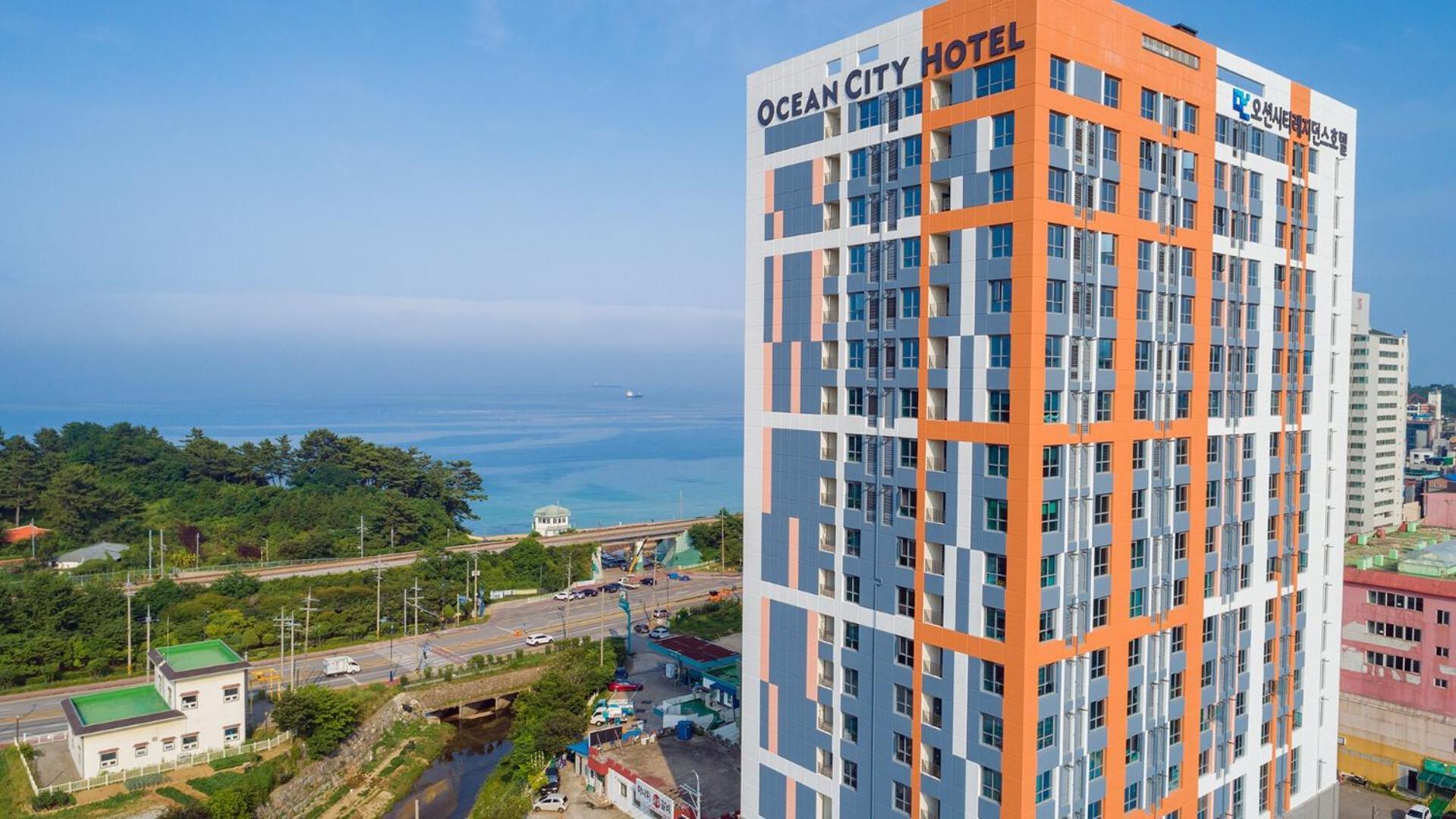 Donghae Beach Hanseom Hotell Exteriör bild