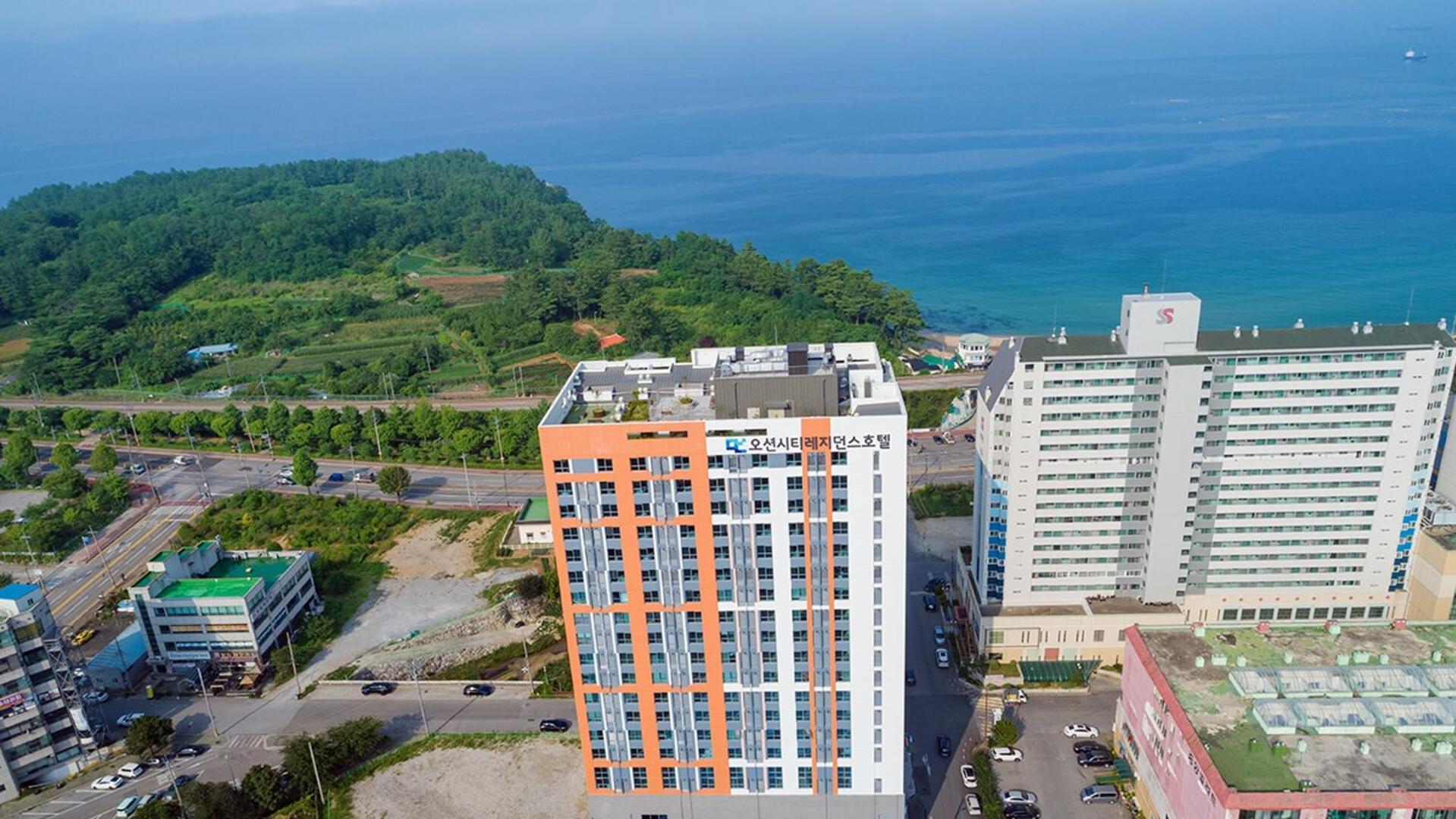 Donghae Beach Hanseom Hotell Exteriör bild